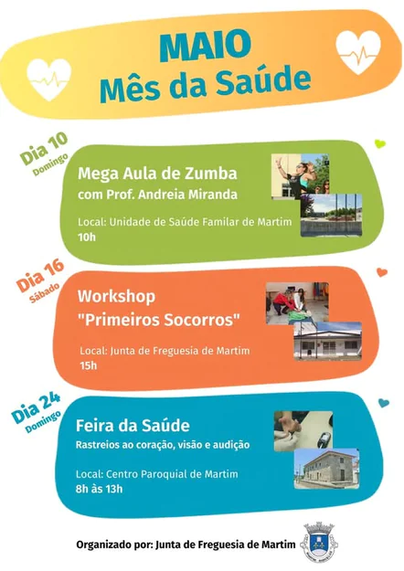Maio dedicado à Saúde