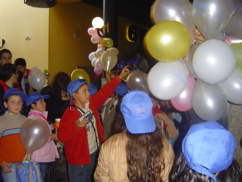 Alunos da EB1 foram ao cinema