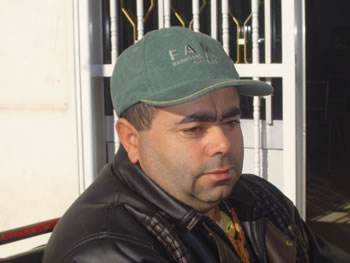 Trabalho e dedicação de um homem