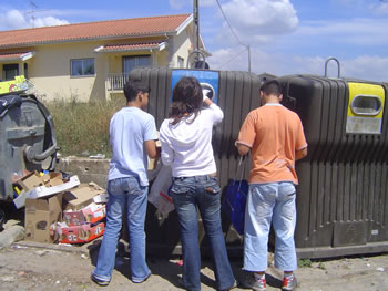 Alunos da EB2,3 de Cabreiros realizaram acção de sensibilização