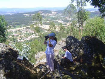 Jovens Voluntários de Martim vigiam floresta