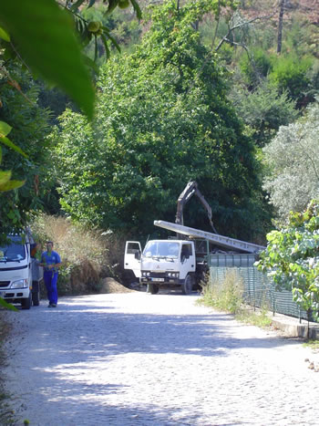 Caminho que liga lugares da Lousa e Valteiro já tem iluminação