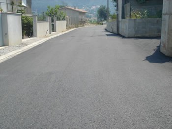 Caminho do Lugar da Venda pavimentado