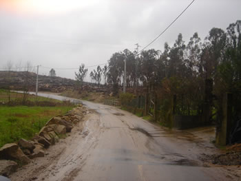 Caminho entre os lugares da Venda e Martim d'além já está iluminado