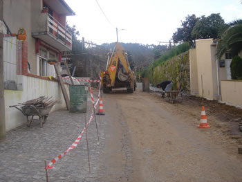 Acesso aos lugares da Pousada e Lousa foi reparado