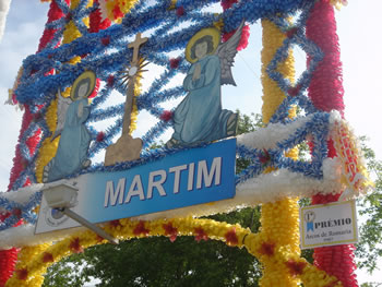 Arco de Romaria de Martim em 1º lugar