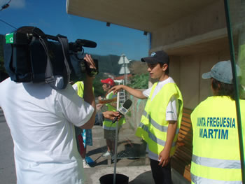 RTP fez reportagem sobre campanha Martim Limpo
