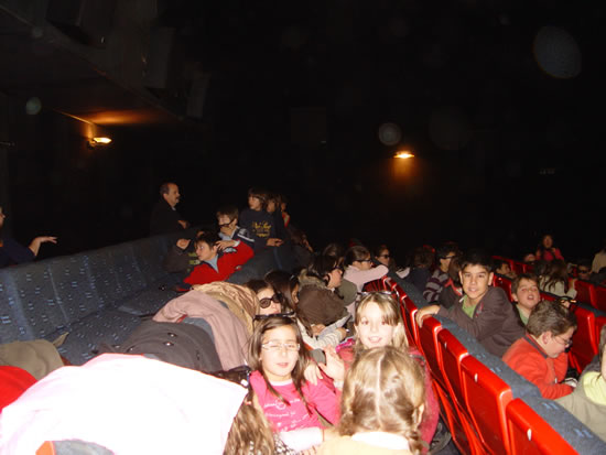 Alunos da EB1 foram ao cinema