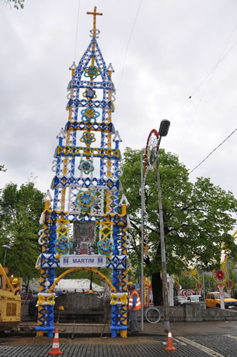 Arco de Romaria em exposição