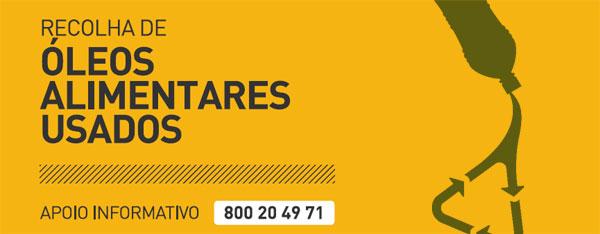 Junta de Freguesia de Martim recolhe Óleos Alimentares Usados