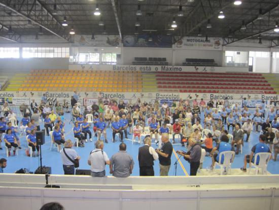 Mega aula de Sénior Ativo foi um sucesso.