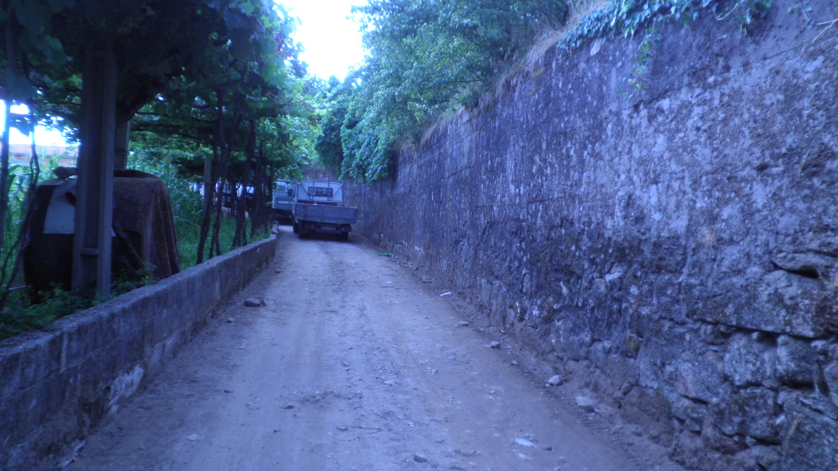 Rua das Águas Livres está a ser requalificada