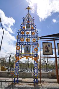 Arco de Romaria de Martim  já pode ser apreciado em Barcelos