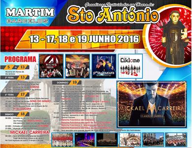 A Comissão de Festas de Santo António prepara mais uma majestosa festa em honra do Santo.